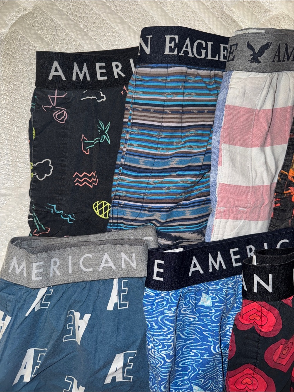 American Eagle Boxers 8 Pairs - Picture 2 of 5